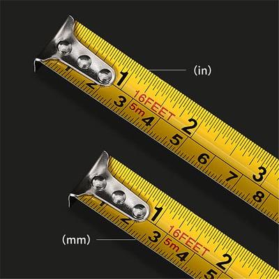 Retractable Tape 25FT Stainless Steel Measuring Tape with Double-sided  Scale Waterproof Portable Retractable Measure Ruler for - AliExpress