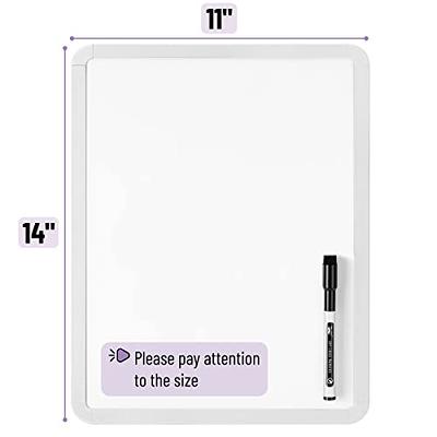 Mr. Pen- Dry Erase Board, 14” x 11” with a Black Dry Erase Marker, Small  Mini White Board for Kids, Students - Yahoo Shopping