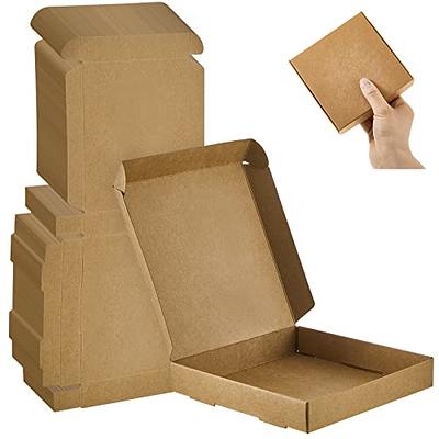 KOHAND 30 PCS 9 1/2 Inches Square Cardboard Pizza Box 1.5 inches thickness,  Quality Corrugated Pizza Boxes, Disposable Takeaway Packaging Boxes keeps