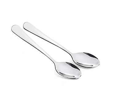 Teaspoons, 6 Piece Spoons Silverware, Stainless Steel Small Spoons, Tea  Spoons for Home, Kitchen or Restaurant, Dishwasher Safe (Silver-6.6 Inches)  - Yahoo Shopping