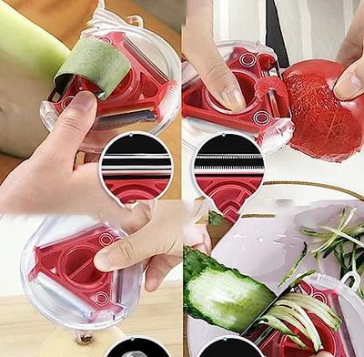 Rainspire Vegetable Peeler Potato Peelers for Kitchen, Sharp Stainless  Steel Blades Veggie Peeler, Comfortable Handle Fruit Peeler, Carrot Peeler  Apple Peeler Dishwasher Safe - Yahoo Shopping