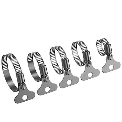 20PCS Hose Clamps 5 Size Set, SONAIGER Stainless Steel  3/8''-1-3/4''(10mm-44mm) Hose Clamp Worm Gear, hose clamps for radiator, Water  Pipe, Tube, Fuel Line, making beer and chemistry experiment - Yahoo Shopping