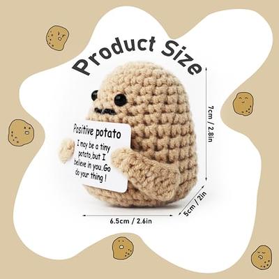 Positive Potato Pocket Potato Toy Knitting PotatoDoll EmotionalSupport Toy