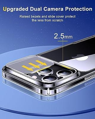 Shockproof Case For iPhone 15 Pro Max 14 13 12 Camera Lens Slide Cover  Protector