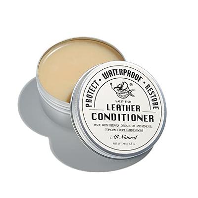 SALTY FISH All-Natural Leather Conditioner and Cleaner,Made with