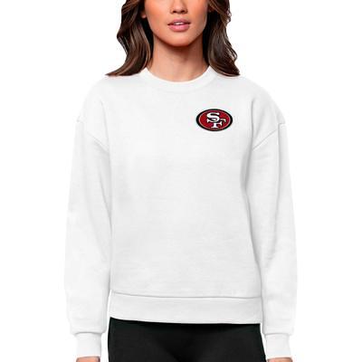 Women's Antigua Black Detroit Lions Maverick Long Sleeve Henley T-Shirt