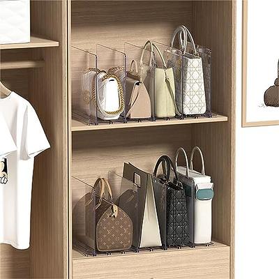 Clear Closet Bag Storage Dividers Rack Detachable Cupboard - Temu