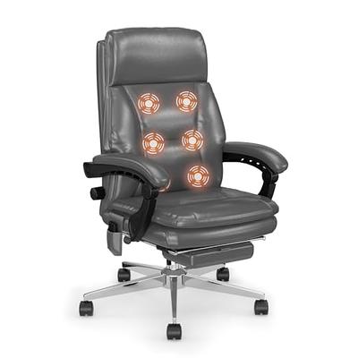 MEISSALIVVE Big and Tall Office Chair with Lumbar Support 6 Point