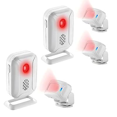 Wireless Motion Sensor Door Chime: Business Entry Doorbell Indoor Motion Detector Buzzer (500ft Range, 32 Tunes, 5 Level Volume) Store Entrance