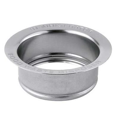 InSinkErator Kitchen Sink Flange & Sink Stopper for Garbage Disposals in  Brushed Stainless Steel - Yahoo Shopping