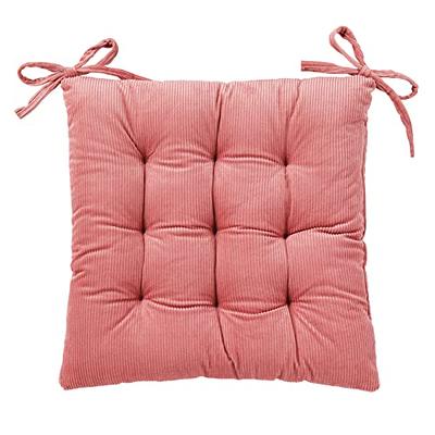 22 Thicken Corduroy Chair Cushion Round Seat Chair Cushion-square