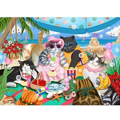 Cra-Z-Art Fancy Cats 750 Piece Jigsaw Puzzle - Kittens at Play 