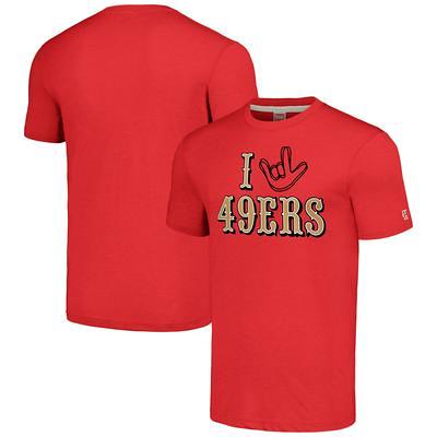 Fanatics Branded Nick Bosa Scarlet San Francisco 49ers Big And Tall Player  Name And Number T-shirt in Red for Men