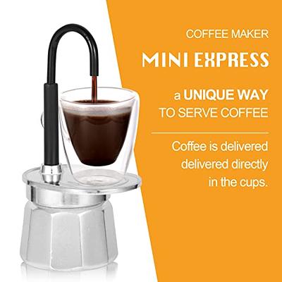 MVPLUE-Mini Express 6 Cup Moka Pot Camping pot - Yahoo Shopping