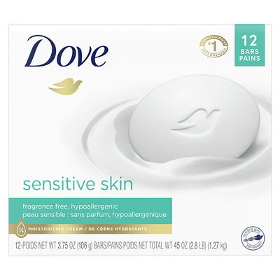 Dove 61073 2.65 oz. White Beauty Bar Bath Soap - 36/Case