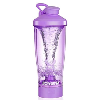 NaDale Shaker Bottle for Protein Mixes 12oz/400ml Pre Workout Shaker Bottles with A Small Stainless Blender Ball and Classic Loop Hook BPA Free