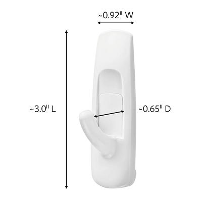 Command Mini Wall Hooks, White, Damage Free Decorating, 24 Hooks and 28 Command  Strips 17006-24ES - The Home Depot