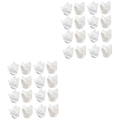  Suttmin 200 Pcs Christmas Baking Cups Foil Pans with