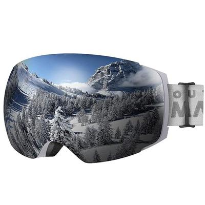 OutdoorMaster Ski Goggles PRO - Frameless, Interchangeable Lens 100% UV400  Protection Snow Goggles for Men & Women (Grey Frame VLT 10% Grey Lens with  Free Protective Case) - Yahoo Shopping