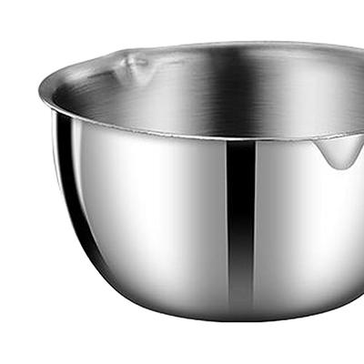 NOLITOY Butter Sauce Pan Mini Pot Metal Sauce Pot with Handle Sauce Pot for  Cooking Spout Pot Oil Boil Pot Melting Pot Pour Oil Small Pot with Handle