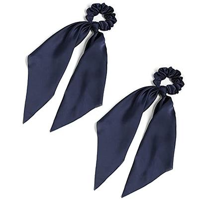 1PC Satin Hair Bows for Women Large Hair Barrettes Ribbon for Girls Giant  Long Bow Hair Clips Ponytail Holder Silk Big Hair Clips Accessories for