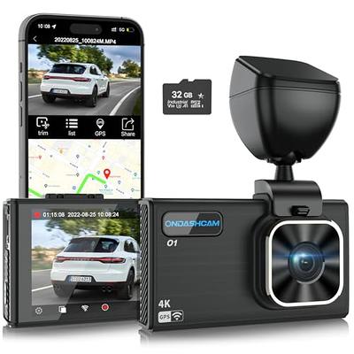 Dash Cam, FHD 1080P Mini Dash Camera for Cars with WiFi, 2.45 IPS Screen,  Night Vision, WDR, Loop Recording, G-Sensor Lock, 170°Wide Angle and