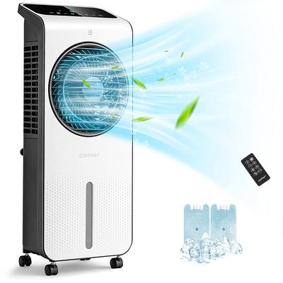 Pro Breeze Evaporative Air Cooler for Room Cooling Fan - 3-in-1 Air Cooler  Portable with 6 QTS Tank, 70° Oscillation & 7hr Timer - Portable Swamp