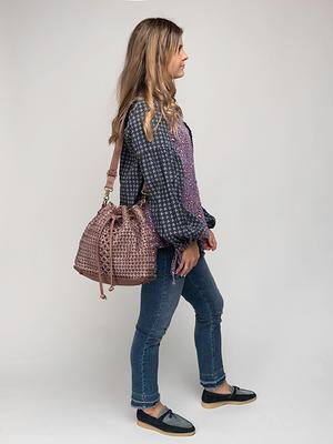 Soft Faux Leather Bucket Bag, Women's Large Capacity Shoulder Purse, Trendy  Crossbody Bag - Temu