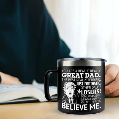 Best Dad Ever Coffee Mug, Holiday Gifts for Dad from Daugther