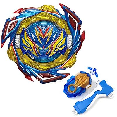 OBEST Bey Battling Top Burst 12 New Gyros Top with 2 Launcher, Arena Toy,  Gyro Pocket Box Pro (Gold)