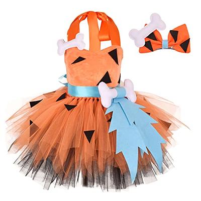 IBTOM CASTLE Halloween Costumes, Halloween Girls Costume Shorts Toddler Bam  Bam Costumes Baby Caveman Cavegirl Historical Halloween Dress Up Outfits  Clothing Set Orange - bone 3-4 Years - Yahoo Shopping