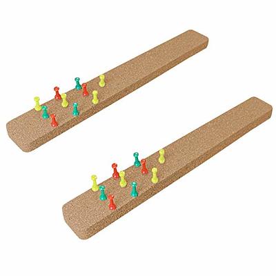 3 Pcs Bulletin Strip Cork Strip Cork Bulletin Bar Strip Natural Frameless Cork  Board Strips with Strength Adhesive Backing for Office, School, Home  Holiday Decor 15 X 2- 1/2 Thick - Yahoo Shopping