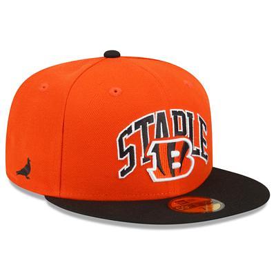 Men's New Era Orange/Black Cincinnati Bengals NFL x Staple Collection  59FIFTY Fitted Hat - Yahoo Shopping