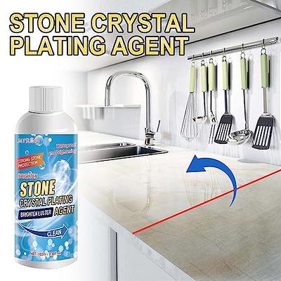 Stone Stain Remover Cleaner, Nano Stone Crystal Plating Agent, Quartz  countertop Stain Remover, Stone Crystal Plating Agent Polish for Patio  Kitchen, Backyard Marble Cleaner (3pc) - Yahoo Shopping