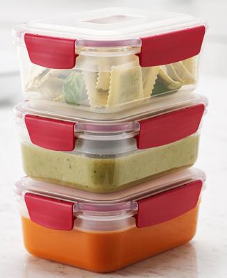 Joseph Joseph Nest Lock 6-Pc. Food Storage Container Set - Red