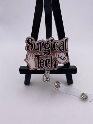 Surgical Tech Labor & Delivery Nurse Badge Reel Health Care Reel Medical  Professional Funny Rosegold - Yahoo Shopping