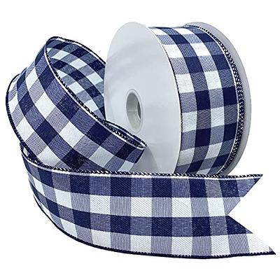 Buy Red Gingham with Black Edge 1 1/2 Inch x 10 Yards Ribbon - Jam Paper