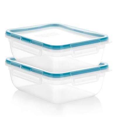 LEXI HOME Durable Glass Meal Prep Food Containers With Snap Lock