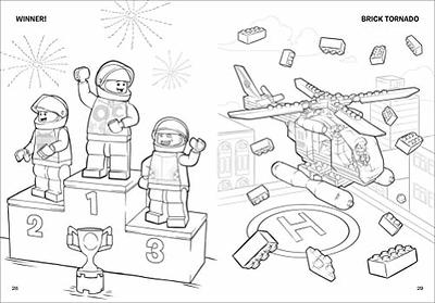 lego city undercover coloring pages