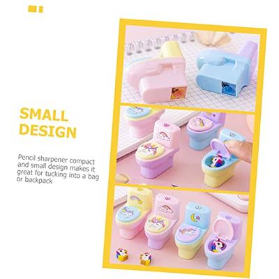 VILLCASE 12pcs Color Pencil Mini Pencils Kids Pencil Sharpener Kids Pencils  Colored Pencils Kid Pencils Hand Pencil Sharpener Sharpeners Stationery