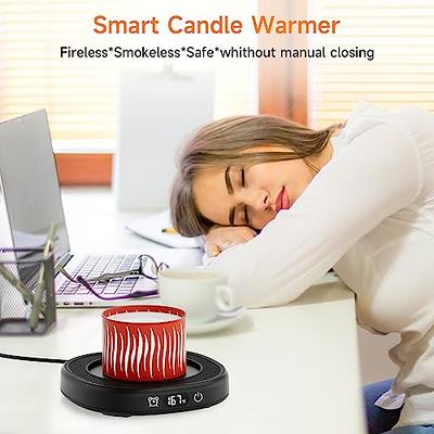  PUSEE Coffee Mug Warmer, Electric Coffee Warmer for Desk with  Auto Shut Off, Smart Candle Warmer with 3 Temp Settings, Coffee Warmer  Plate for Cocoa Tea Water Milk (No Cup): Home