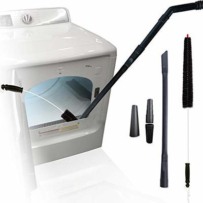 Holikme 2 Pieces Dryer Vent Cleaner Kit, Dryer Lint Vacuum