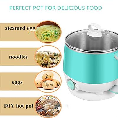 DCIGNA Electric Mini Hot Pot, Noodle Cooker, 1.5L Stainless Steel Shabu  Shabu Hot Pot With Free Stainless Steel Rack, 110V 600W - For Boiling Water,  Eggs, Cooking, Noodles - Yahoo Shopping