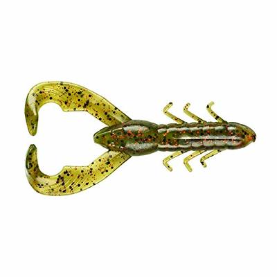  Yum Lures 5 Dinger Bait, Motor Oil/Orange Flake : Sports &  Outdoors