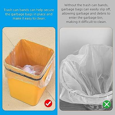 Trash Can Bands Set of 5,Fits 13 to 30 Gallon Trash Cans,Garbage Can Bag  Elastic Rubber Bands,Durable Kitchen Trash Bag Bands with Metal Connector  for Round & Square Bins - Yahoo Shopping