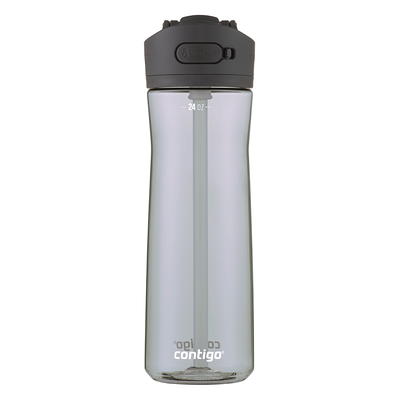 Mainstays 24 FL oz Arctic White Solid Print Insulated Stainless Steel Water  Bottle with Flip-Top Lid 