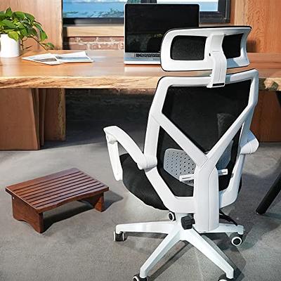 Foot Rest for Under Desk Footrest Ergonomic w/ 2 Adjustable Heights Work  Office