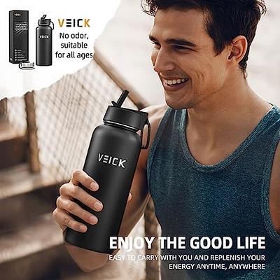 Coldest Sports Water Bottle - (Loop Lid) Leak Proof, Vacuum Insulated  Stainless Steel, Double Walled, Thermo Mug, Metal Canteen