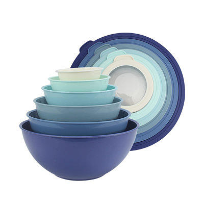 Plastic Bowls Microwave & Freezer Safe, BPA Free Plastic Bowls