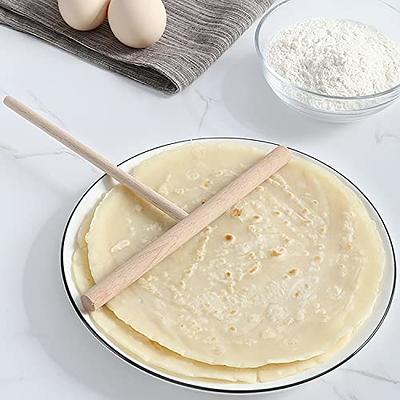 4 Pcs Crepe Spreader Stick and Spatula Kit with Random Color Oil Brush for  Fit Large Crepe Pan Maker - Yahoo Shopping